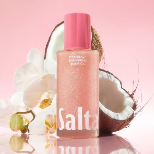 Saltair - Pink Beach Shimmering Body Oil With Squalane 4.0 Fl Oz / 118Ml