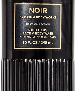Noir 3-In-1 Hair, Face &Amp; Body Wash Is Part Of The Bath &Amp; Body Works Men's Collection With Pro-Vitamin B5 + Aloe 10 Fl.oz/ 295Ml