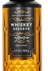 The Men's Shop Bath &Amp; Body Works Whiskey Reserve Body Spray 3.7 Oz / 104G