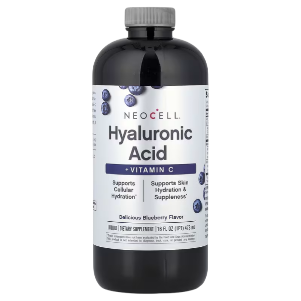 Neocell Hyaluronic Acid + Vitamin C Delicious Blueberry Flavor