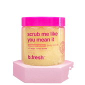 B.fresh Body Scrub With Sugar &Amp; Shea Butter, Pineapple Punch 453G / 16 Oz