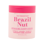 Body Prescriptions Brazil Nut Shimmer Body Scrub Exfoliates, Smooths, Brightens, Infused With Coconut23.63 Oz / 670G