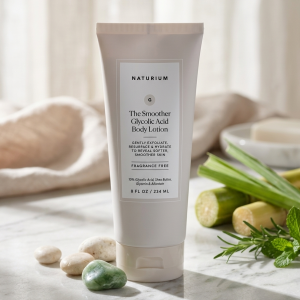 Naturium The Smoother Glycolic Acid Body Lotion [Fragrance Free] 8 Fl.oz / 234Ml