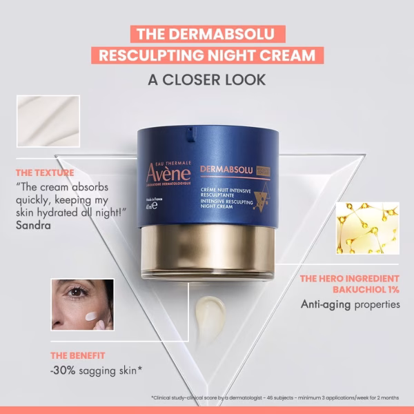Avene Dermabsolu Night Cream 40Ml