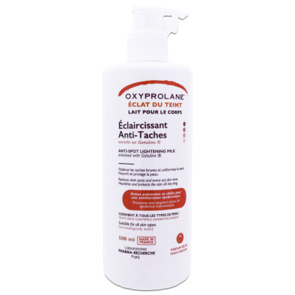 Oxyprolane Éclat Du Teint – Lait Éclaircissant Anti-Taches (500 Ml)