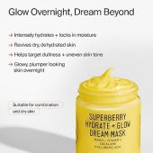 Youth To The People Superberry Hydrate + Glow Dream Mask 59Ml / 2 Fl. Oz