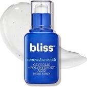 Bliss Renew &Amp; Smooth Glycolic + Polyhydroxy Acid Night Serum – 30Ml (1 Fl Oz)