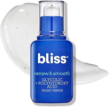 Bliss Renew &Amp; Smooth Glycolic + Polyhydroxy Acid Night Serum – 30Ml (1 Fl Oz)